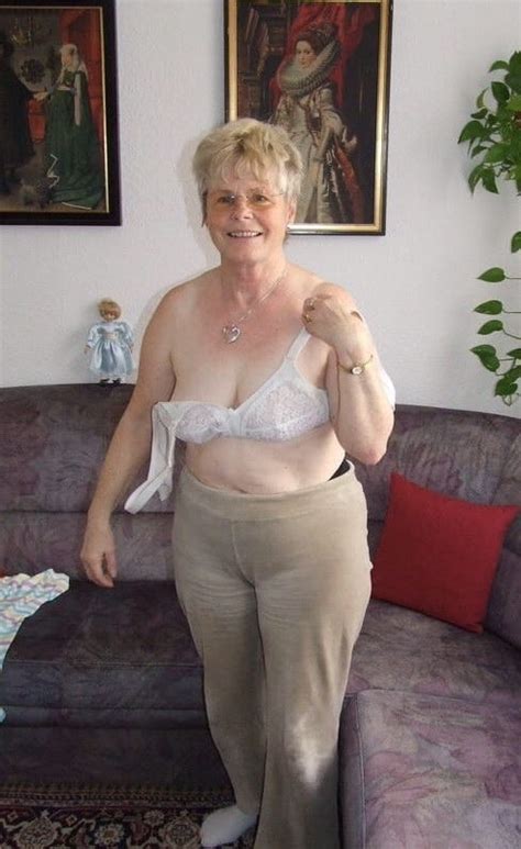 Granny Petra From Germany In Trousers And Top Strips Naked Pics