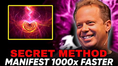 Joe Dispenza After This You Will Manifest 1000x Faster Magical Formula Important Message
