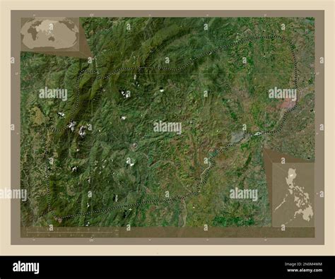 Ifugao Province Of Philippines High Resolution Satellite Map Corner