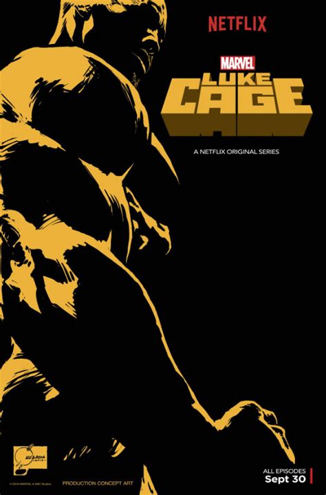 Netflix Primer Póster Oficial De La Serie Luke Cage