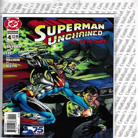 Superman Unchained The New 52 4 Variant Edition Mint In South