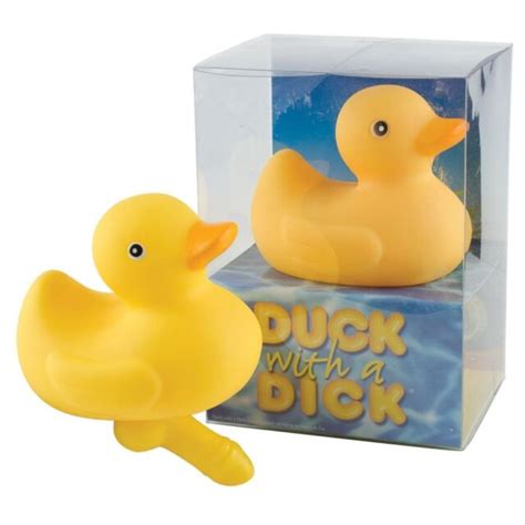 Duck With A Dick Funny Sexy Rubber Gag Hen Night Novelty Gift Christmas