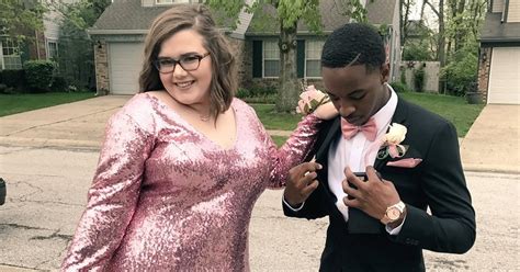 After Being Fat Shamed Over Prom Photos This Teen Couple Shut Down