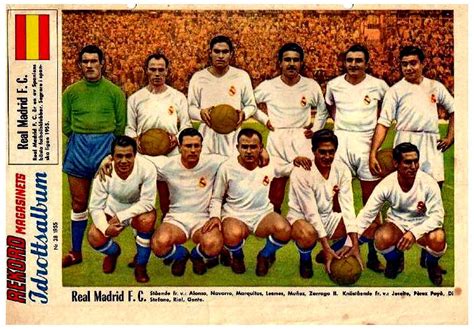Real Madrid C F 1960 1970 Real Madrid Campeon Equipo Real