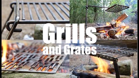 Grills Grates And Fire Anchors What I Use For Campfire Cooking Youtube