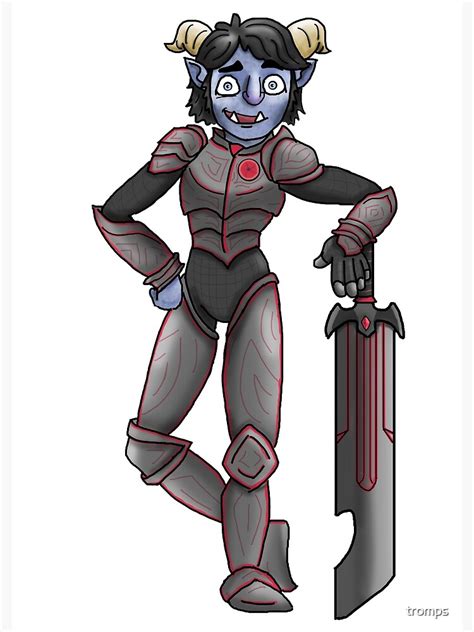 Trollhunters Half Troll Jim Poster For Sale By Tromps Redbubble
