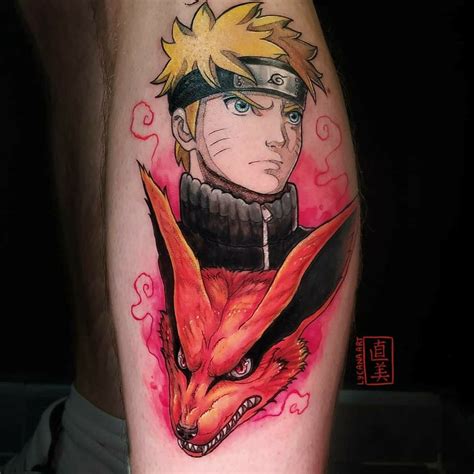 Top 67 Naruto And Kurama Tattoo Latest Incdgdbentre