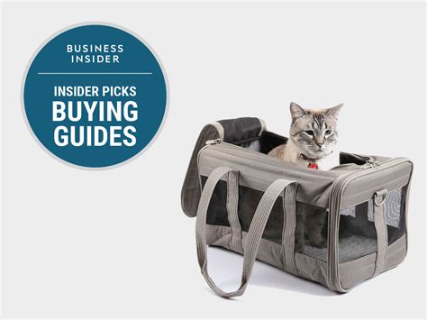 I lift my cat and lower him through the door (gravity helps). The best cat carriers you can buy - Business Insider