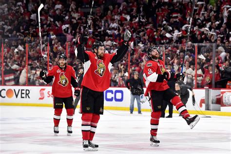 Nhl Playoff Scores 2017 Senators Survive Another Day With Game 6 Win
