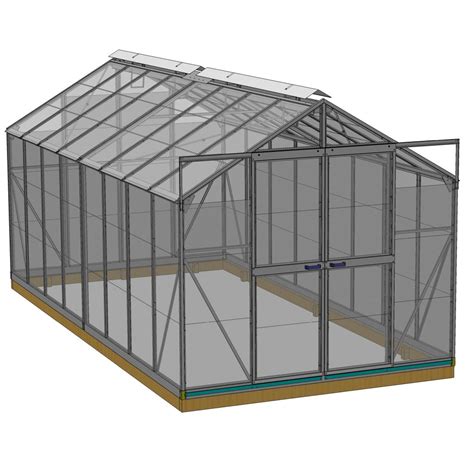regal range width 2 4m christie glasshouses and sheds