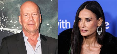 Bruce Willis Ex Wife Demi Moore Allegedly Devastated That He No Longer