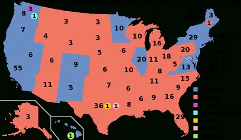 United States Electoral College Wikipedia Blank Electoral College