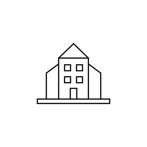 Townhouse Icon Vector Art Icons And Graphics For Free Download