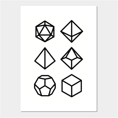 Dnd Dice Drawing For Dungeons Dragons Players Having The Right