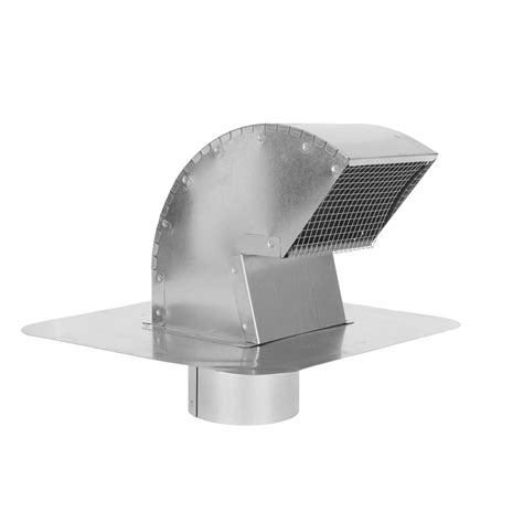 Goose Neck Exhaust Roof Vent With Extension Galvanized Dev Famco