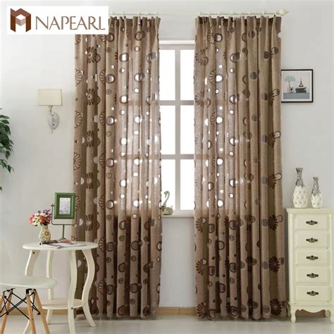 Buy Napearl Floral Modern Curtain Home Decoration
