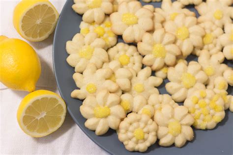 Lemon Spritz Cookies Recipe Spritz Cookies Spritz Cookie Press Spritz