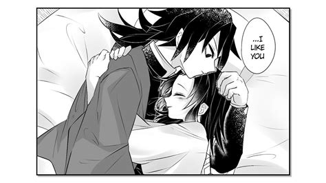 Giyuu Tomioka X Shinobu Kochou Doujinshi Sleep Talking Youtube