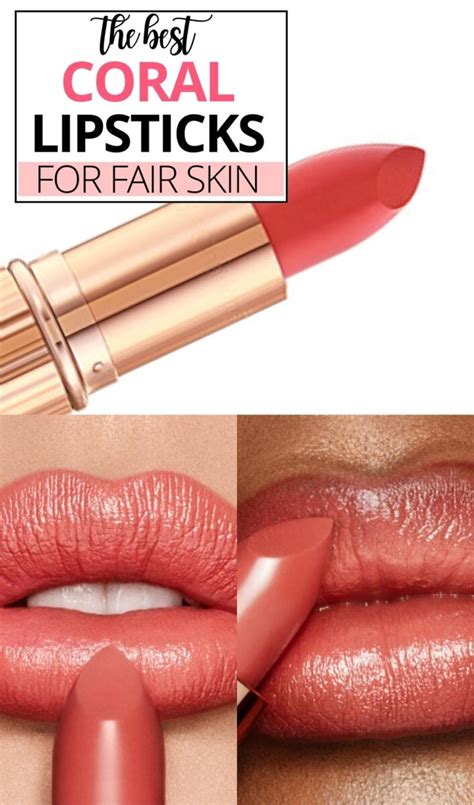 The Best Coral Lipsticks For Fair Skin This Summer Cheap
