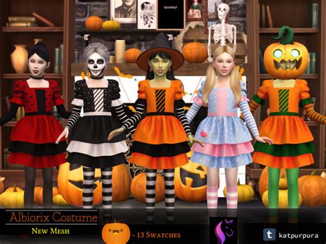 The Sims Resource Albiorix Costume Halloween