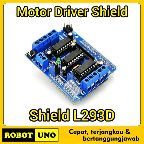 Jual L293d Shield Motor Driver L293 L 293 Driver Motor Shield Shopee