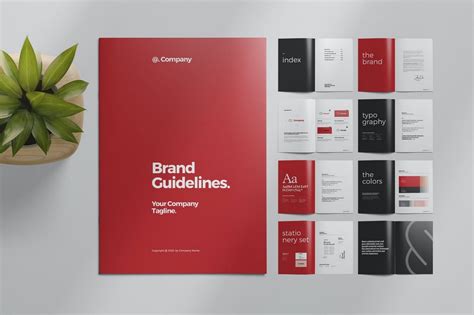 25 Best Brand Manual And Style Guide Templates 2021 Free Premium