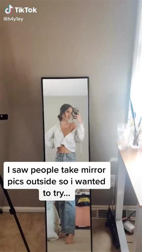 Outside Mirror Pictures Tiktok In 2020 Selfie Poses Instagram