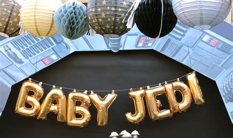 Little Jedi Baby Shower Star Wars Party Ideas Lauras