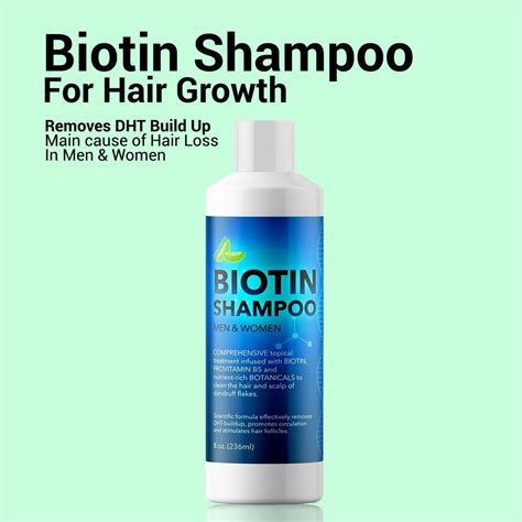 Hair loss is oftentimes an inevitable part of chemotherapy in most cancer patients. BIOTIN DHT Blocker Shampoo For Hair Growth B-Complex ...