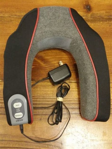 Homedics Neck And Shoulder Massager With Heat Adaptor And Battery Operation Ebay