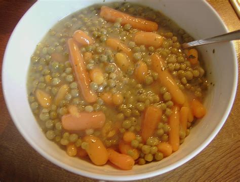 Erbsen - und Möhrengemüse Rezept mit Bild von äüöp