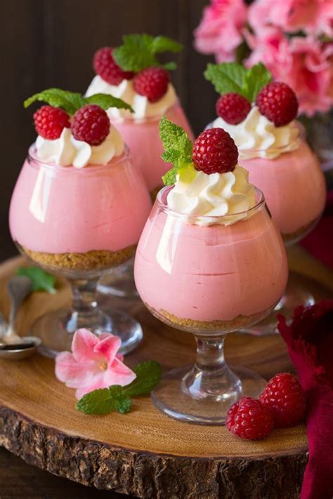 Raspberry Cheesecake Mousse Cooking Classy Valentine Desserts