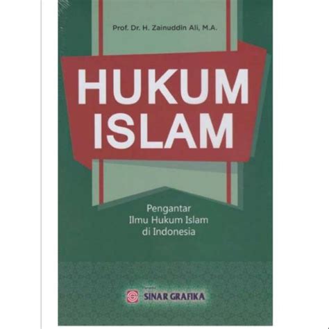 Jual Hukum Islam Pengantar Ilmu Hukum Islam Di Indonesia Prof Dr