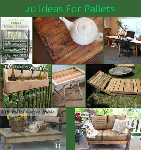 20 Diy Ideas For Pallets Rustic Crafts And Chic Decor