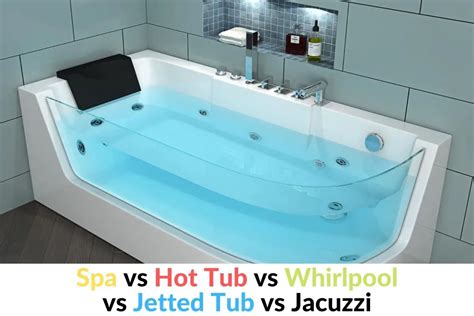 Spa Hot Tub Or Jacuzzi What S The Difference Jetted Tub Whirlpool Therapy Tub Hot Tubs
