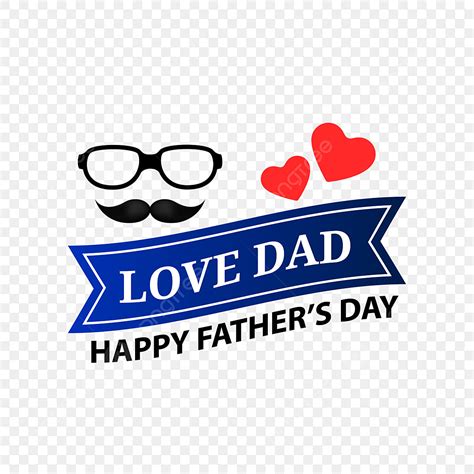 Happy Fathers Day Clipart Vector Happy Fathers Day Banner With
