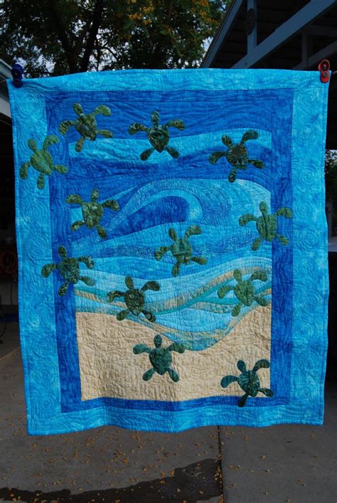 Pin By Lori Parlette On Quilts I Made Sea Turtle Quilts Turtle Quilt