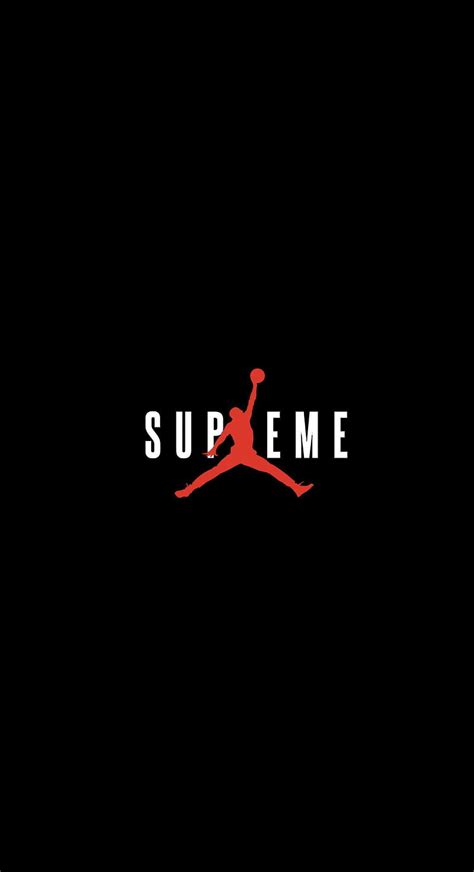 Supreme X Jordan Supreme Jordan Trill Hd Phone Wallpaper Peakpx