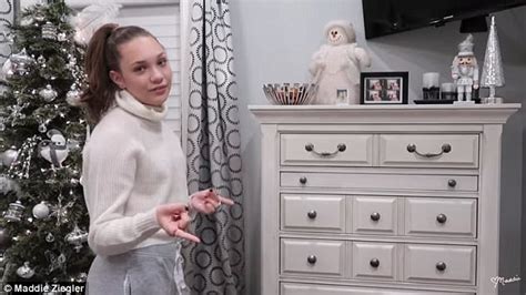 Maddie Ziegler Takes Fans Inside Her Lavish Bedroom Daily Mail Online