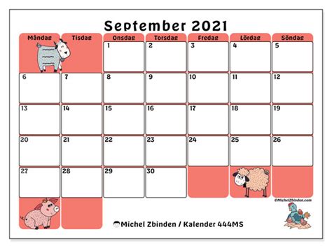 Kalender September 2021 För Att Skriva Ut “54ms” Michel Zbinden Se