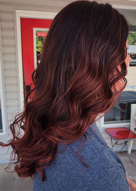 Auburn Red Hair Color Waypointhairstyles