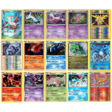 100 random pokemon card lot with 1 ex.100 random another thing is that neither did get a single card from the wotc sets nor from the ex series sets as pictured in the image. 15 Pokemon Cards - Legendary Rare Lot + Pokeball & Random Bonus - Walmart.com - Walmart.com