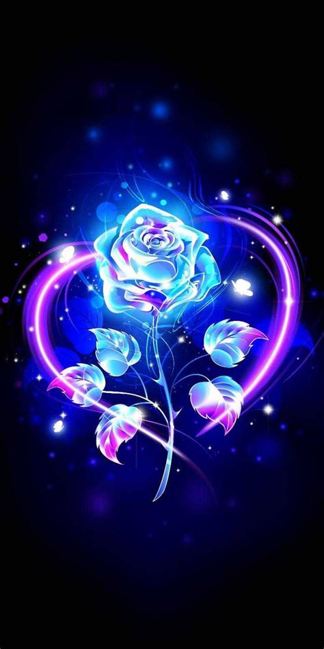 Rose Glow Love Wallpaper By Angelzinhell 88 Free On Zedge Blue