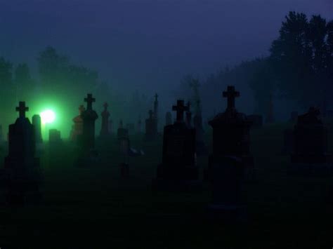 Misty Graveyard By Robert Goulet Graveyard Cemeteries Misty