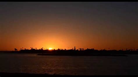 Time Lapse Sunset At Mission Bay San Diego Youtube