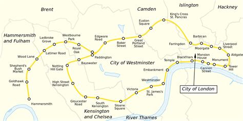 London circle line service status. File:Circle line & London map.svg - Wikimedia Commons