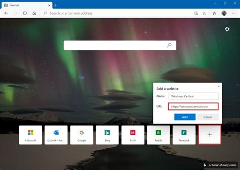 How To Customize New Tab Page On The New Microsoft Edge Davis Widefirearm