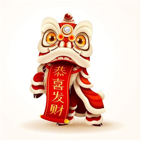 Download Chinese New Year Lion Dance With Scroll For Free Lion Dance