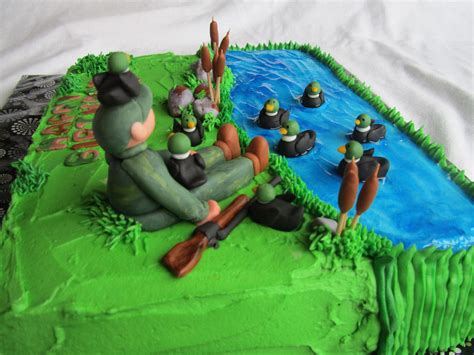 Duck Hunting Cake
