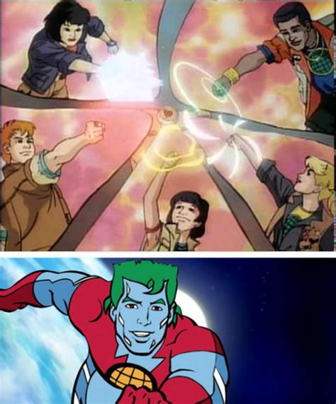 Captain Planet Powers Combined Blank Template Imgflip